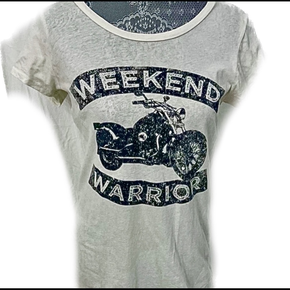 I Love H81 Weekend Warrior Biker tee size  US 1